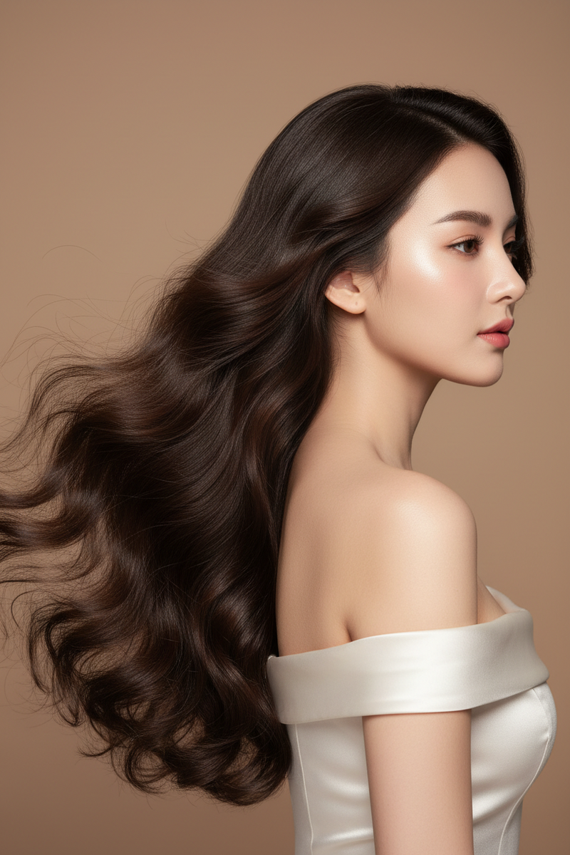 Dark hair