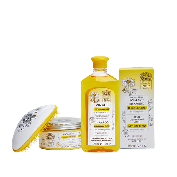 Behandlung für braunes und/oder dunkelblondes Haar